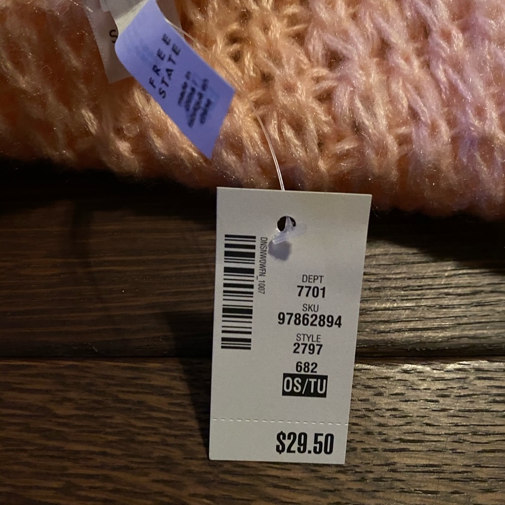 Pink Scarf - Picture 2 of 2
